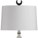 Minaret 34.5 inch 60 watt White and English Bronze Table Lamp Portable Light
