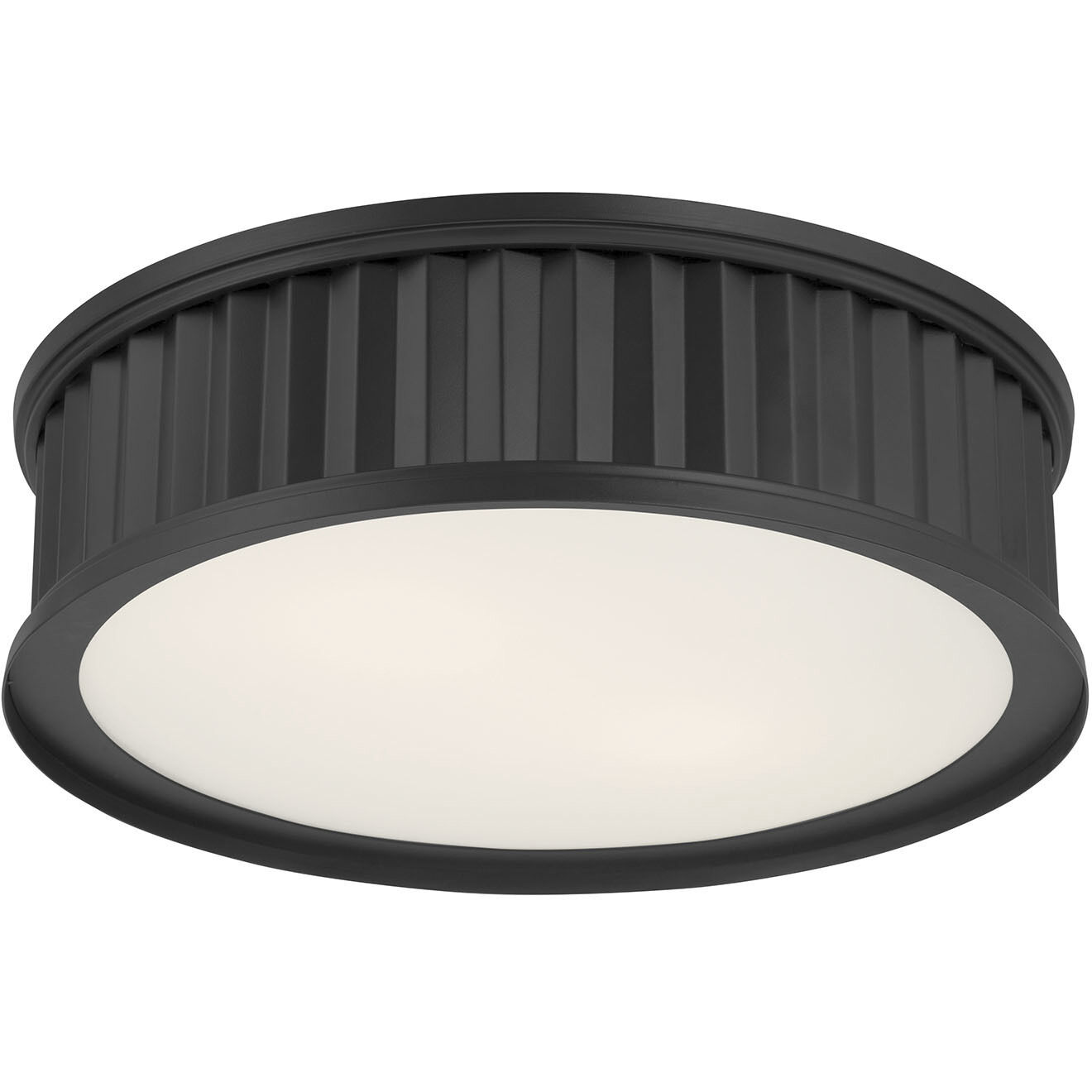 Corvella LED 18 inch Matte Black Flush Mount Ceiling Light