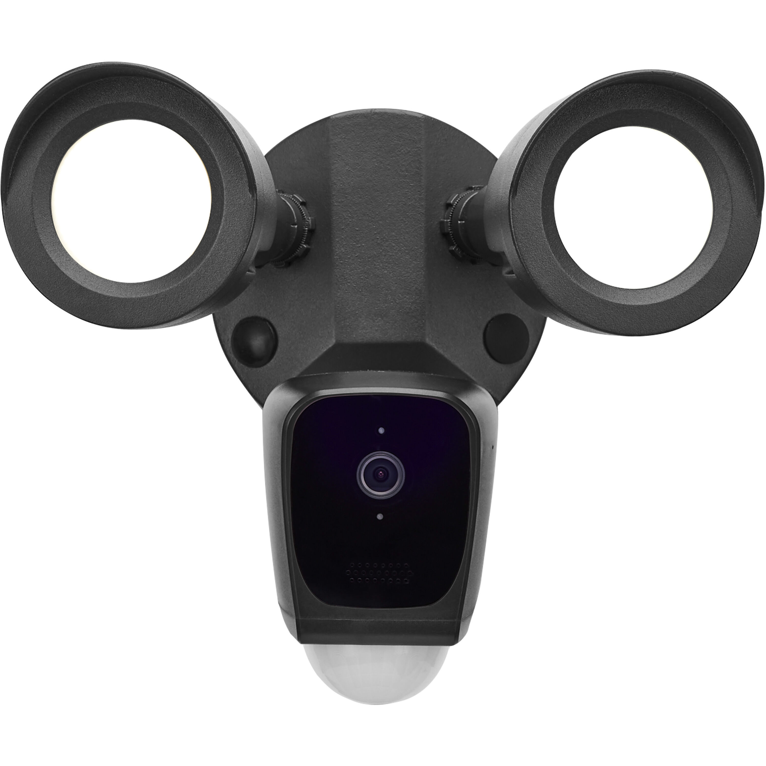 Starfish LED 8.46 inch Black Outdoor Security Light