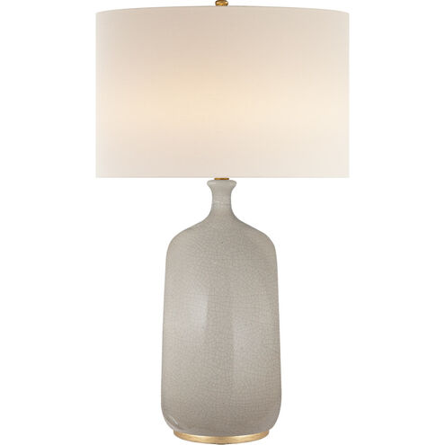 AERIN Culloden 32.5 inch 150.00 watt Bone Craquelure Table Lamp Portable Light