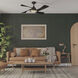 Vespucci 52 inch Matte Black Outdoor Ceiling Fan