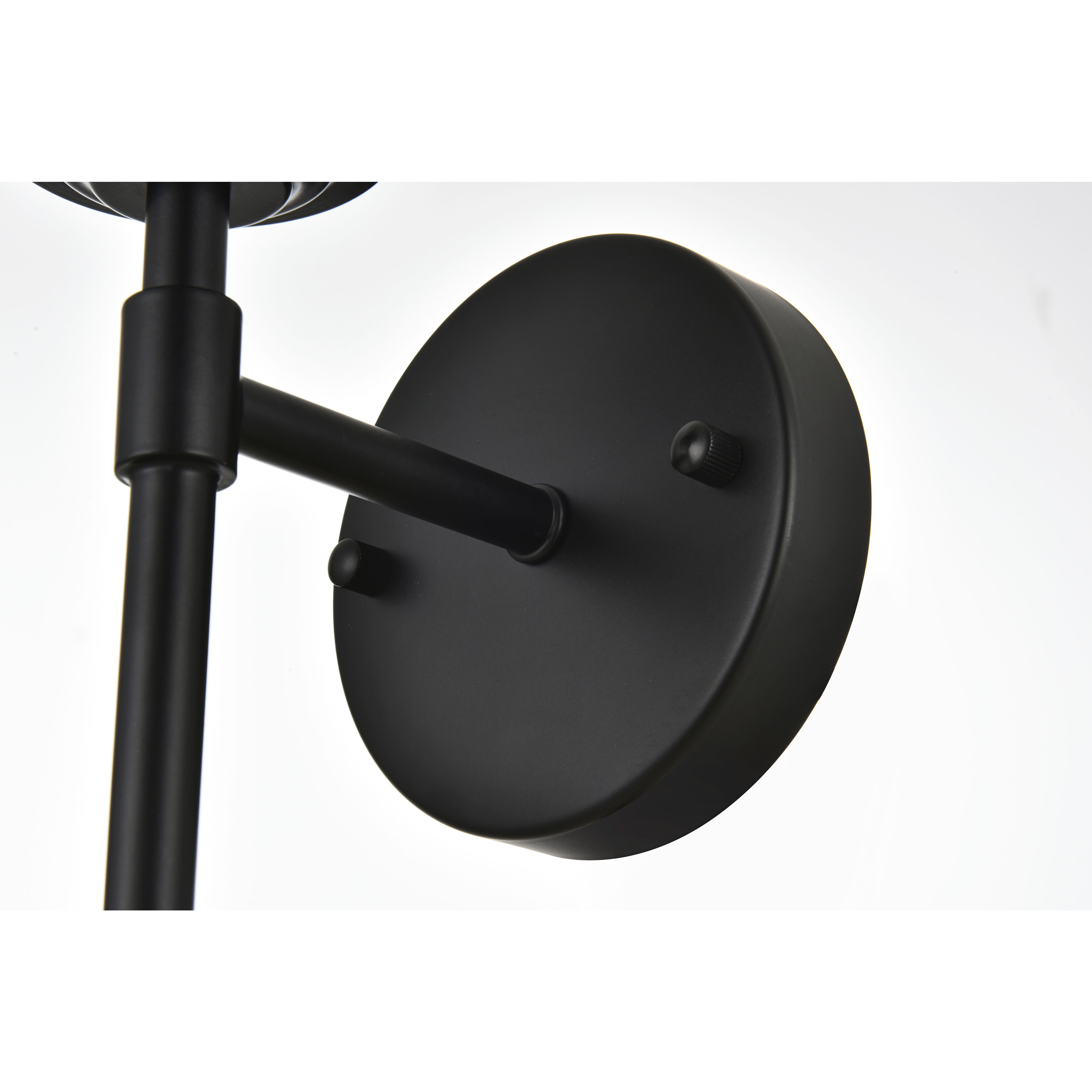 Ingrid 1 Light 6 inch Black Bath Sconce Wall Light