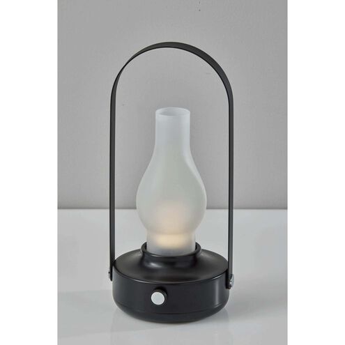 Eddy 11.75 inch 1.50 watt Black LED Cordless Table Lamp Portable Light