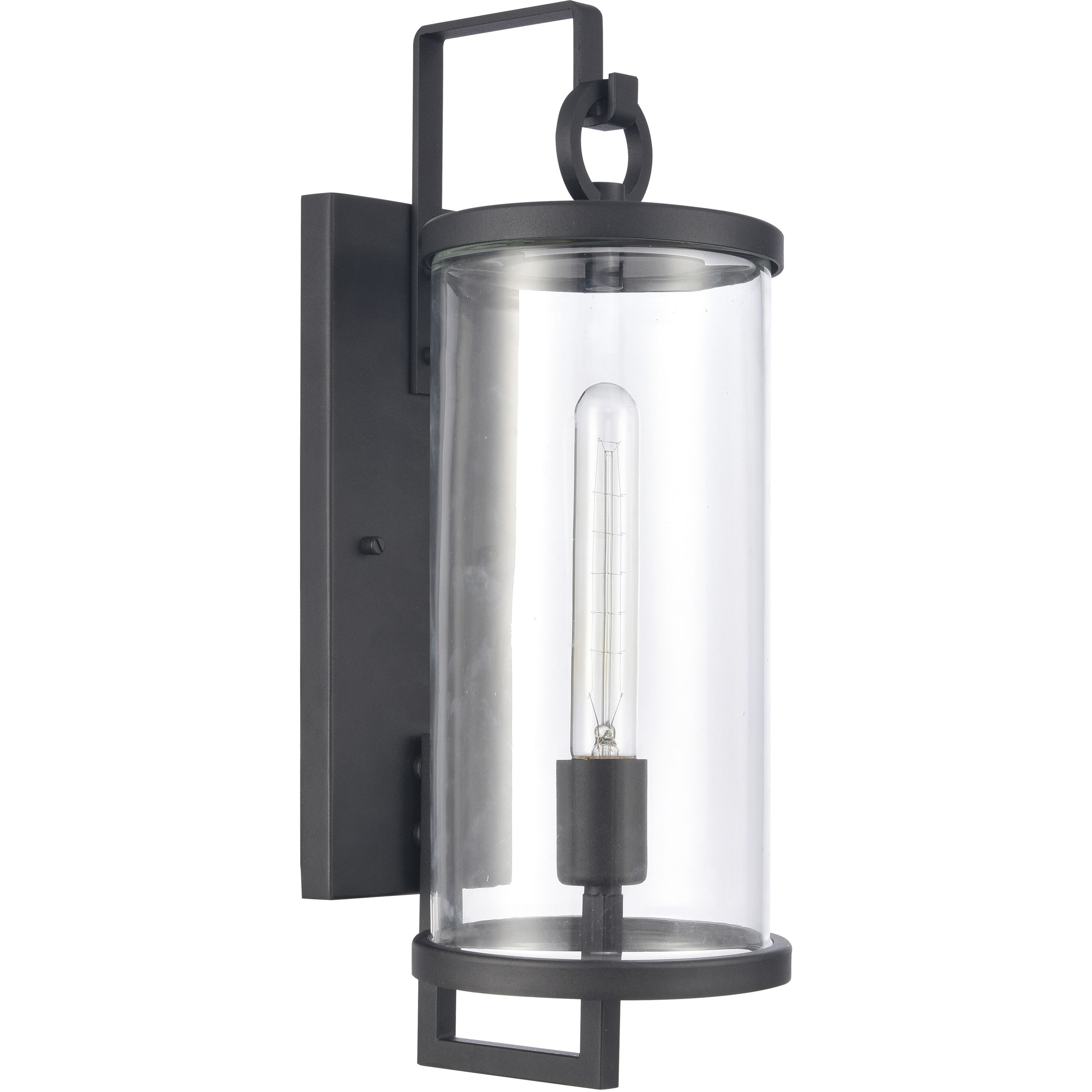 Hopkins 1 Light 17.75 inch Charcoal Outdoor Wall Sconce
