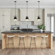 Urbanite 1 Light 9 inch Matte Black with Satin Brass Mini Pendant Ceiling Light in Matte Black/Satin Brass