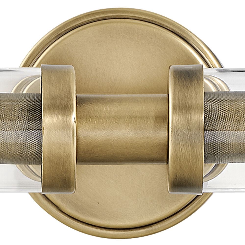 Vaughn 2 Light 25 inch Heritage Brass Vanity Light Wall Light