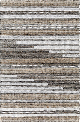 Azalea 36 X 24 inch Black Rug, Rectangle