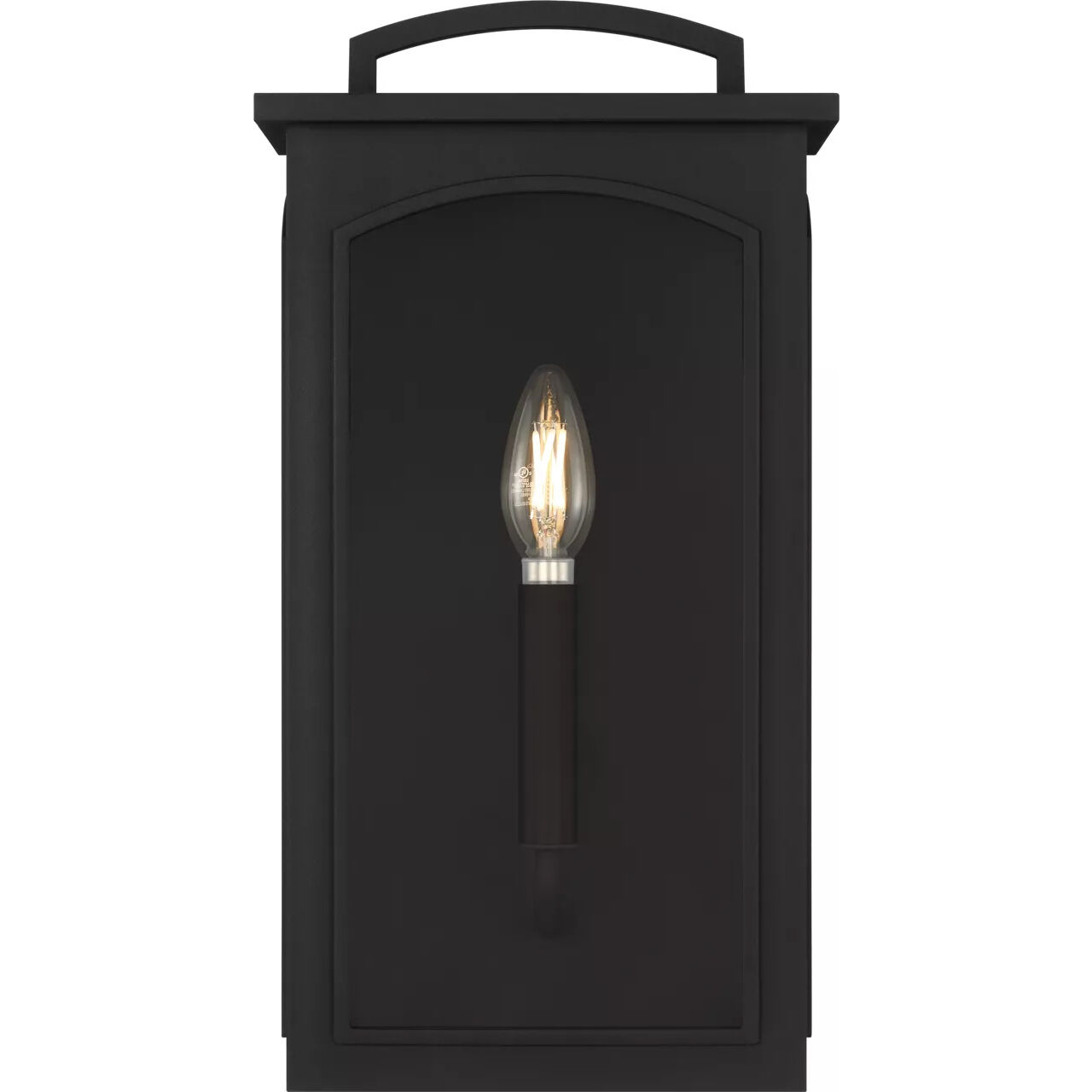 C&M by Chapman & Myers Modesto 1 Light 15.38 inch Textured Black Outdoor Wall Lantern