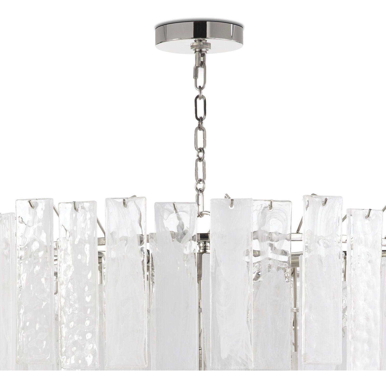 Glacier 16 Light 31 inch Polished Nickel Chandelier Ceiling Light, Large