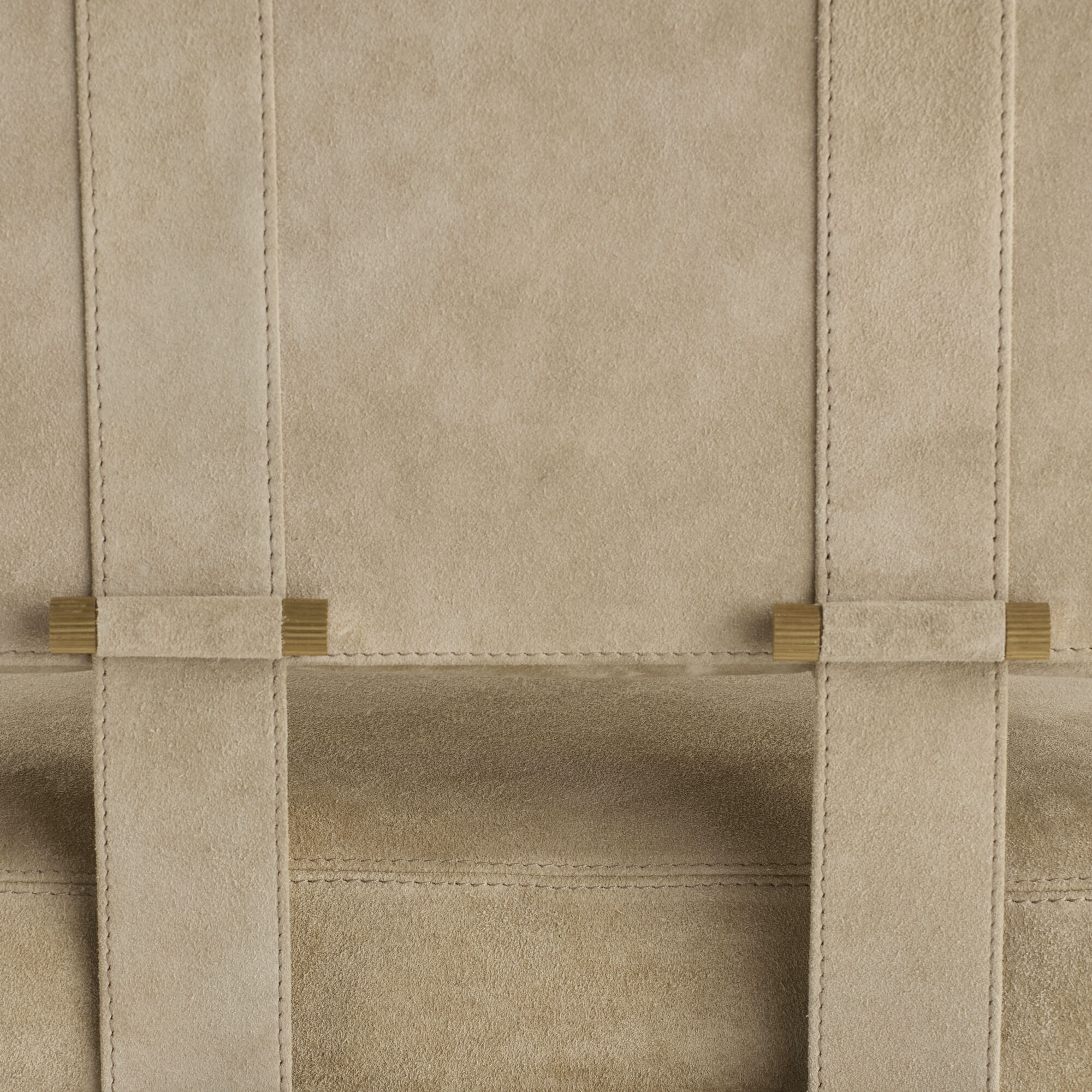 Laney 41 inch Taupe and Antique Brass Bar Stool