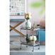 Anita Nickel Bar Cart