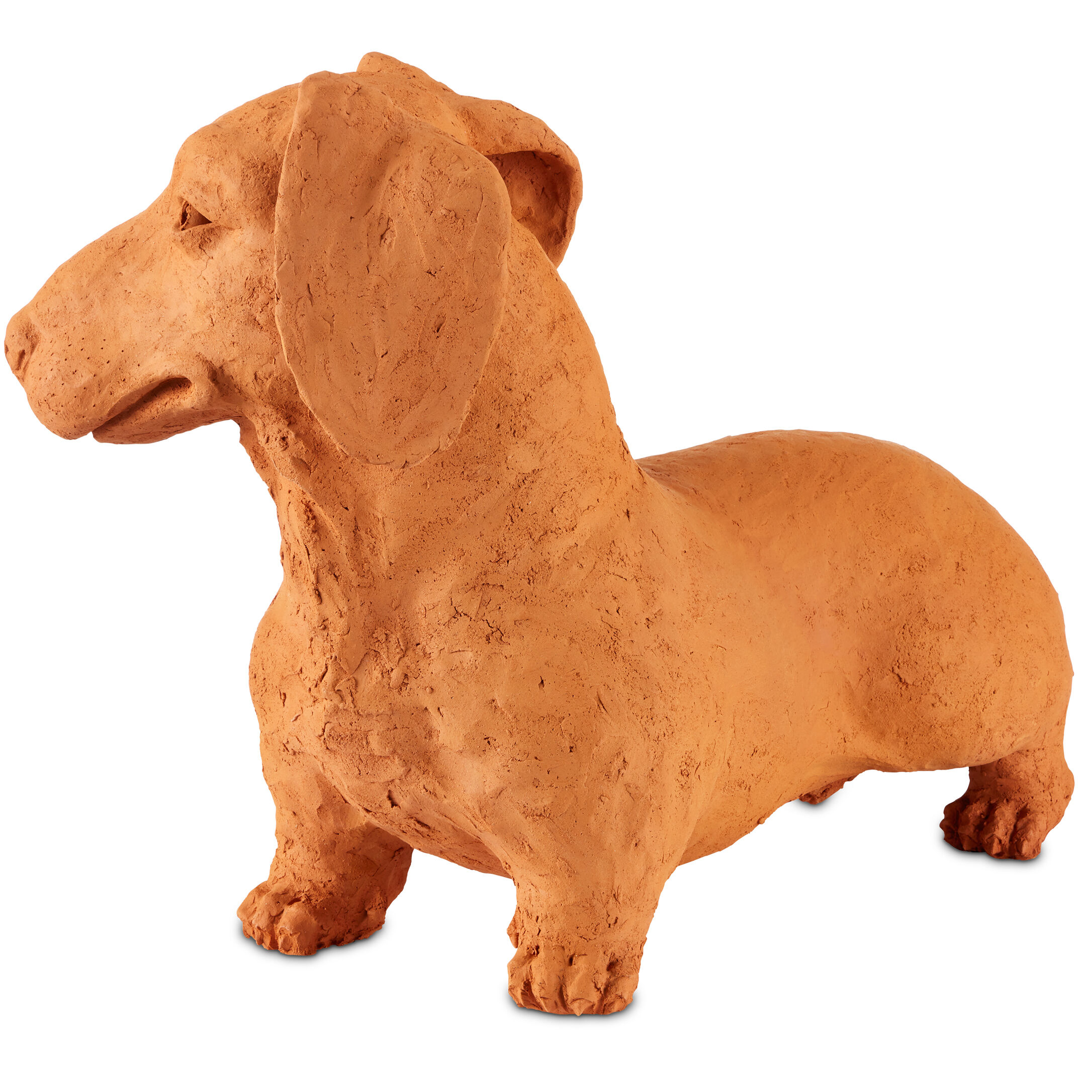 Rocky the Teckel 15.75 X 11.5 inch Sculpture