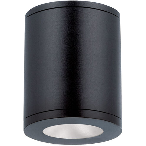 Tube Arch LED 6.25 inch Black Outdoor Flush in Flood, 85, 3500K