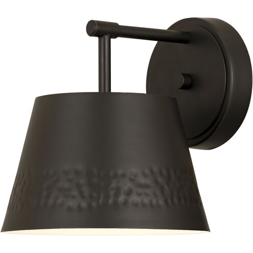 Maddox 1 Light 8 inch Matte Black Wall Sconce Wall Light