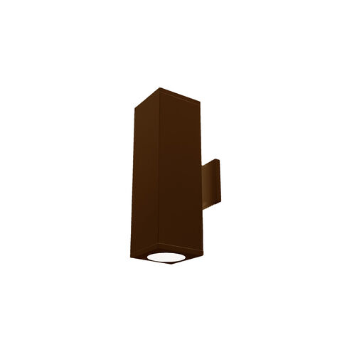 Cube Arch LED 5.5 inch Bronze Sconce Wall Light in Spot, 90, 2700K, Straight Up/Down