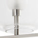 Isotope 1 Light 6.75 inch Polished Nickel Wall Sconce Wall Light