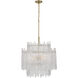 Ackerly 8 Light 23.5 inch Aged Brass Chandelier Ceiling Light