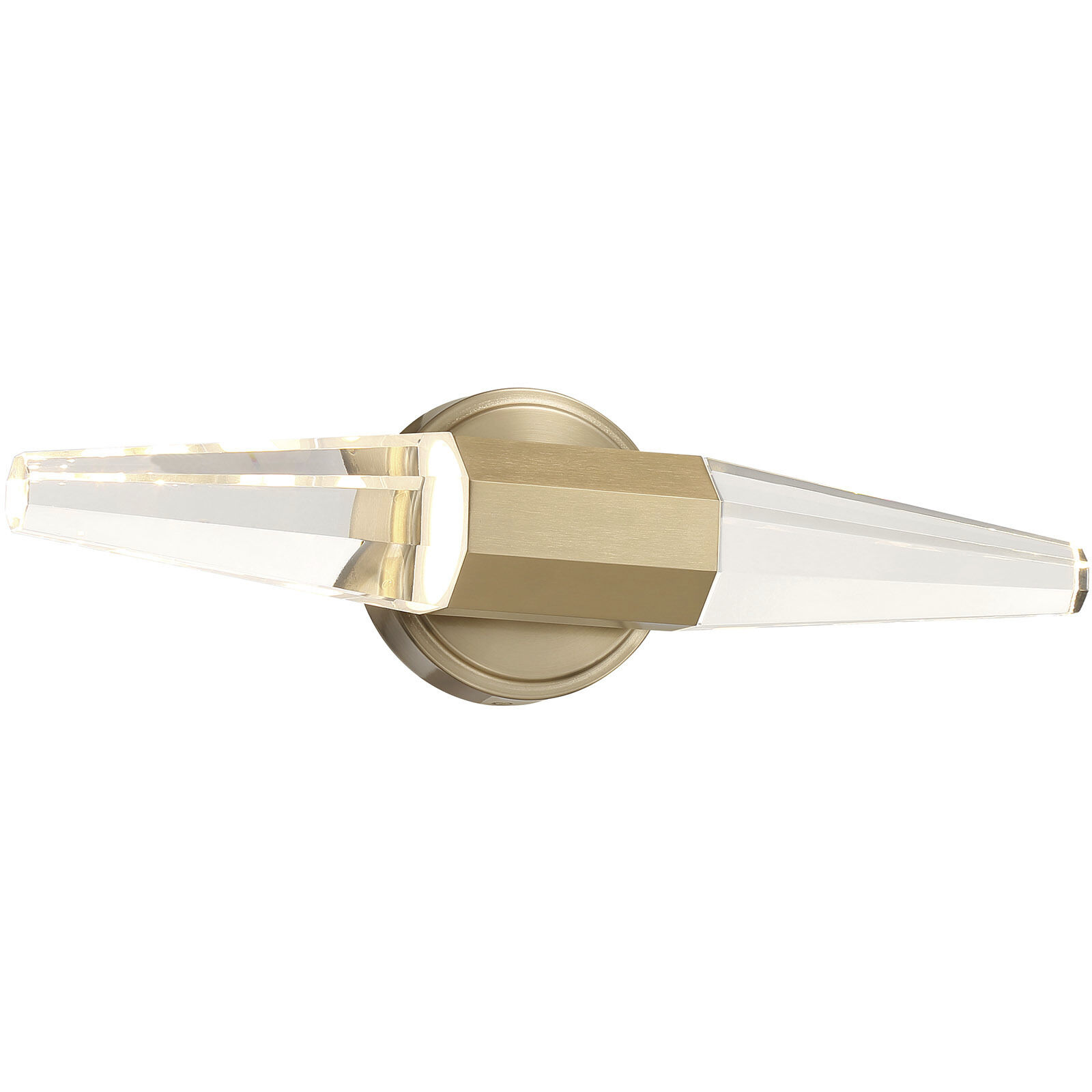 Beaumont LED 18 inch Noble Brass Bathroom Vanity Light Wall Light