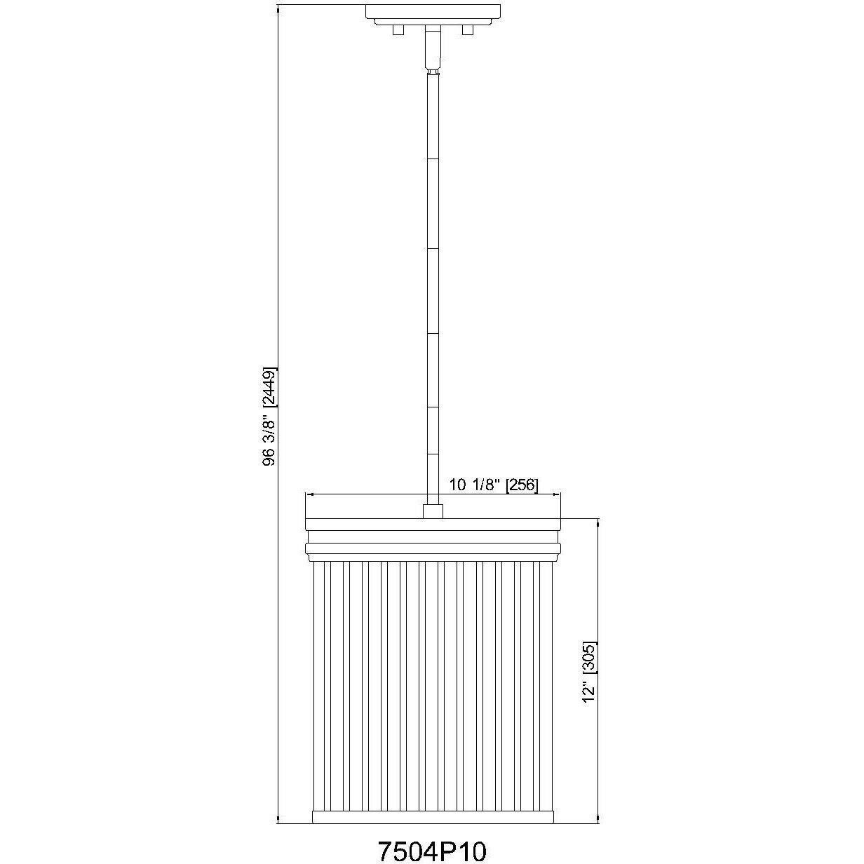 Carnaby 3 Light 10 inch Modern Gold Pendant Ceiling Light