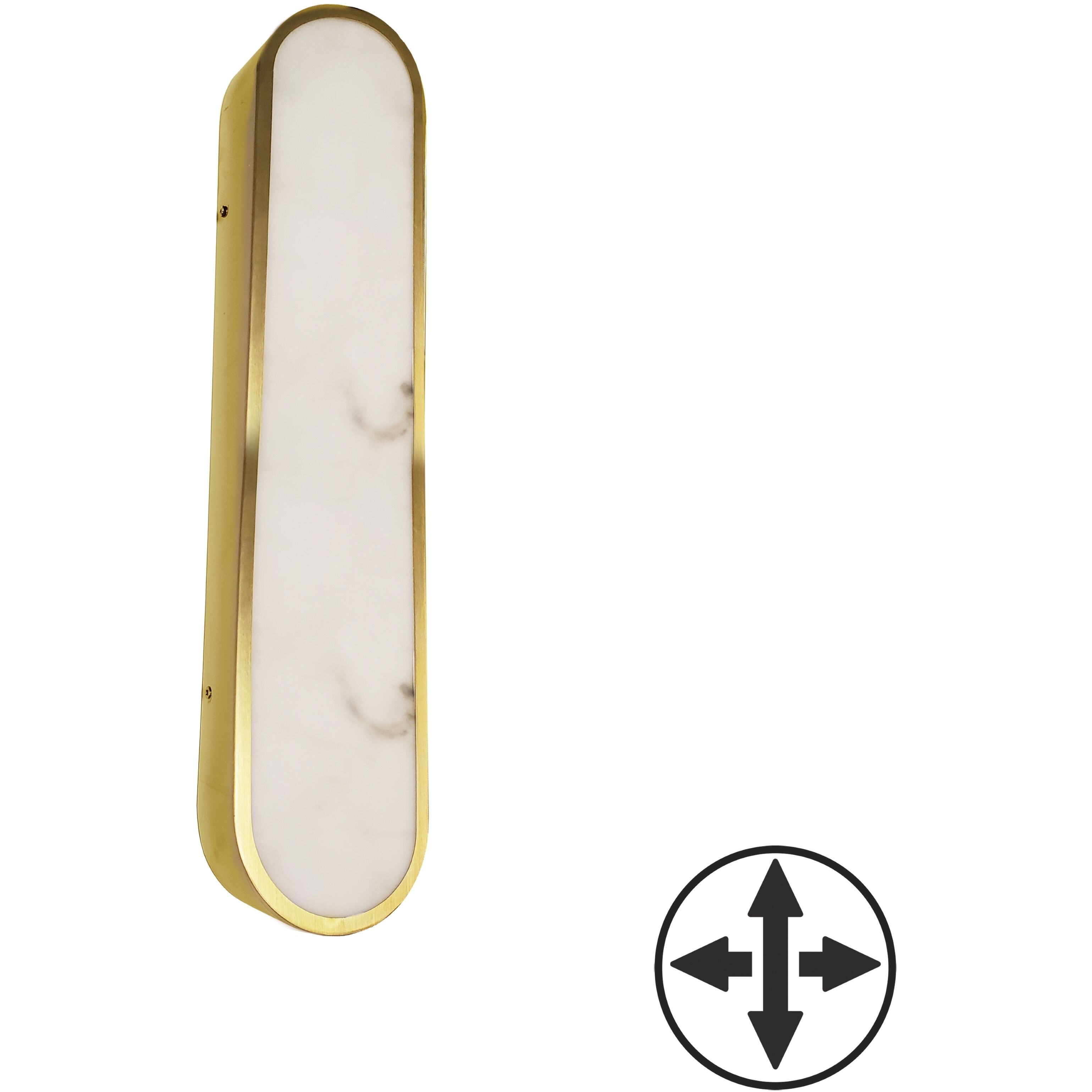 Walsh Wall Sconce Wall Light in Aged Brass