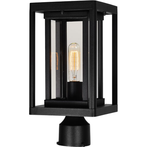 Mulvane 1 Light 14.3 inch Black Outdoor Lantern Head