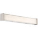 Svelte LED 22.5 inch Chrome Bath Vanity & Wall Light in 3000K, dweLED