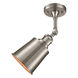 Franklin Restoration Addison 1 Light 5 inch Brushed Satin Nickel Sconce Wall Light, Franklin Restoration