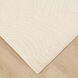 Mitra 90 X 63 inch White/Ivory Rug in 5 x 7
