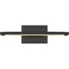 Parallel LED 18 inch Coal Wall Mount Wall Light
