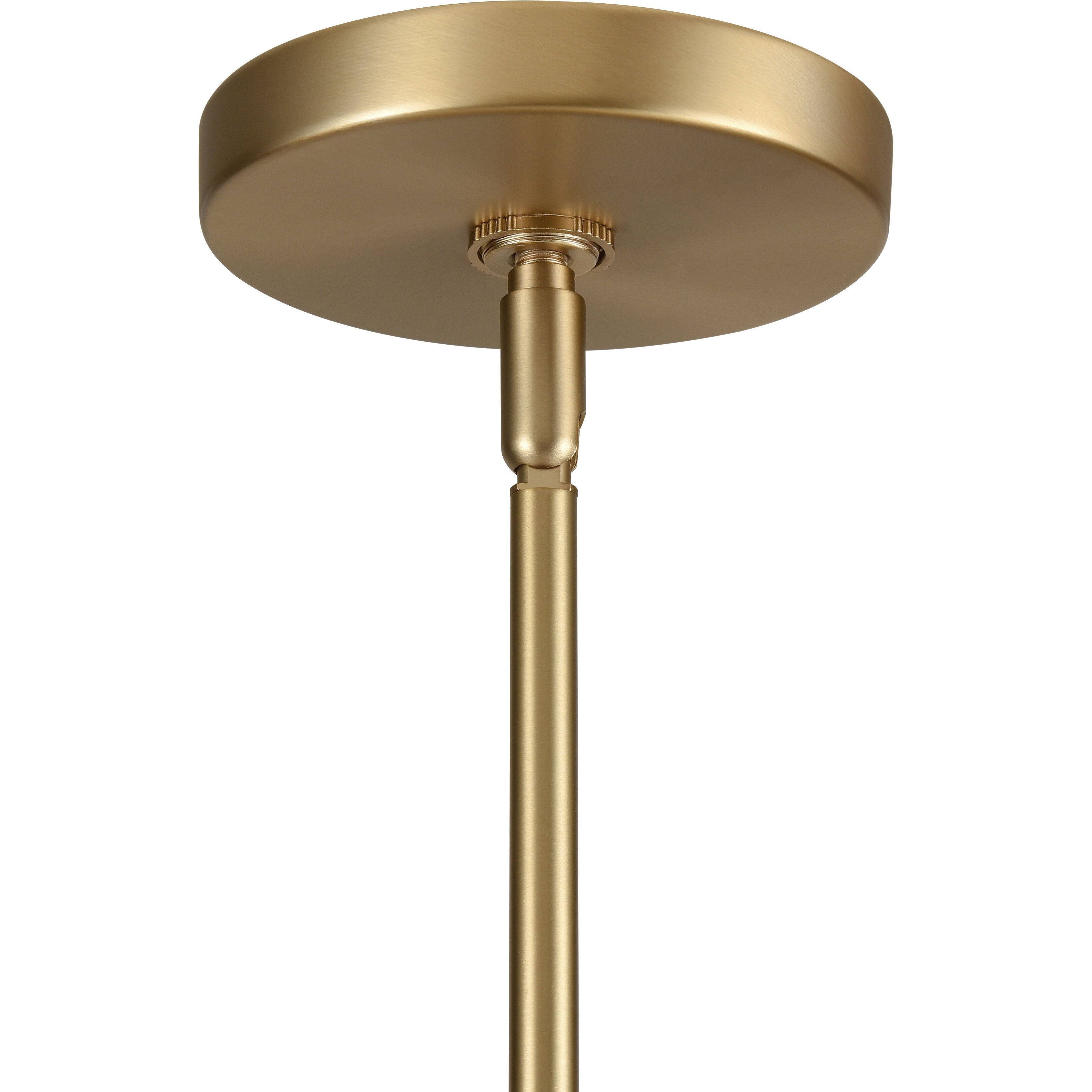 Wallace LED 39 inch Brushed Gold Chandelier Ceiling Light