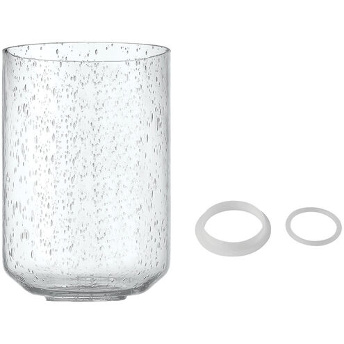 Chicago Clear Seeded Glass 3.93 inch Replacement Glass