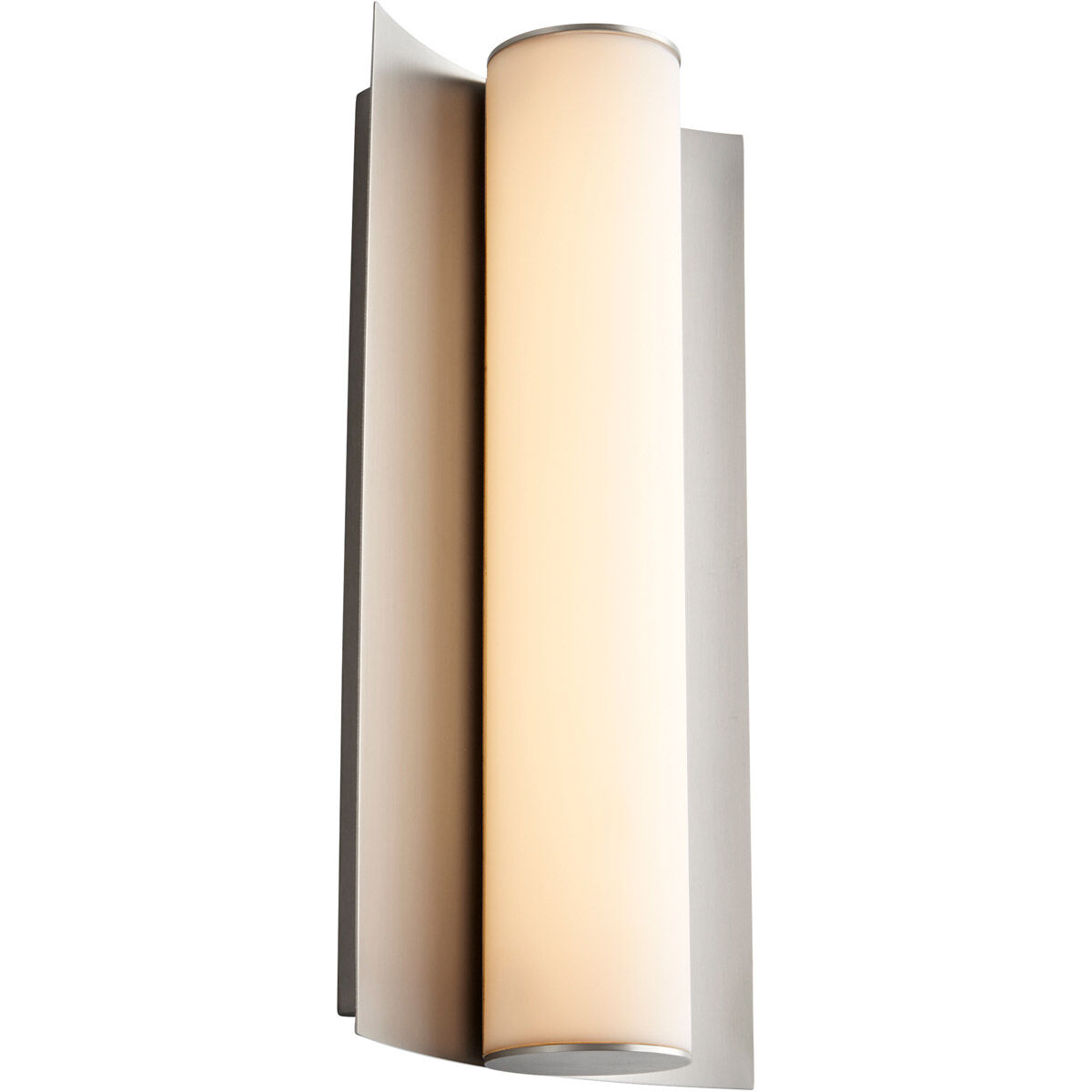 Wave LED 6 inch Satin Nickel Sconce Wall Light