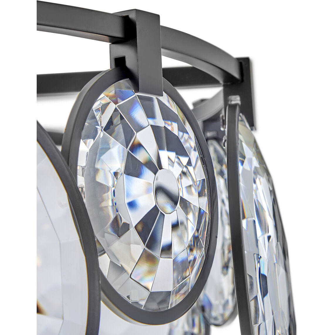 Nala LED 31 inch Black Chandelier Ceiling Light