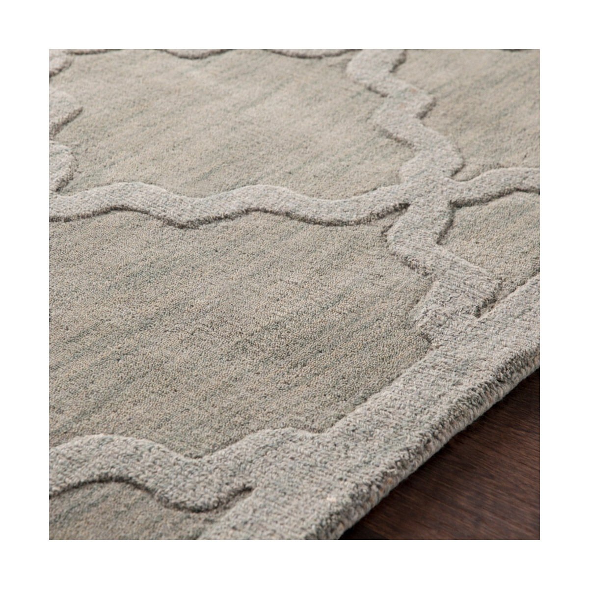 Central Park 168 X 27 inch Ice Blue/Sage Rugs, Runner