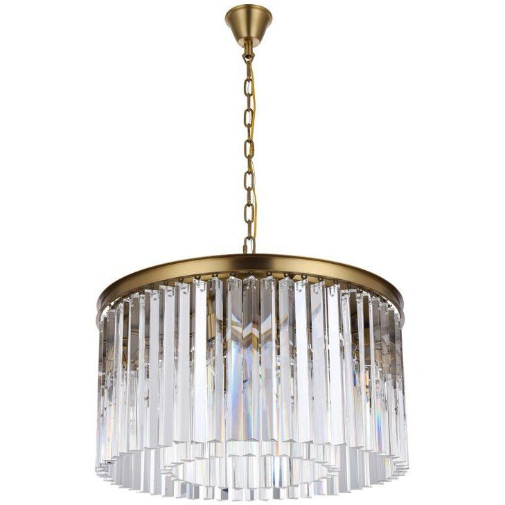 Sydney 8 Light 26 inch Satin Gold Chandelier Ceiling Light