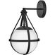 Colby 1 Light 9.25 inch Black Sconce Wall Light