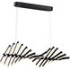 Marcon LED 31 inch Black Pendant Ceiling Light 