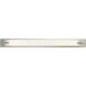 Signature LED 43 inch Brushed Steel Vanity Light Wall Light