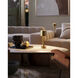 Traverse 13 inch 1.5 watt Brass Cordless Table Lamp Portable Light
