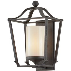 Troy Lighting Princeton 1 Light 15 inch French Iron Outdoor Wall Sconce  B6852 - Open Box