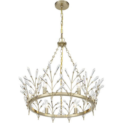 Orianna 6 Light 26 inch Noble Brass Chandelier Ceiling Light