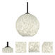 Coco 8 LED Black Stem Pendant Ceiling Light