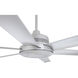 Mammoth 72 inch Silver Indoor/Outdoor Ceiling Fan in Wi-Fi