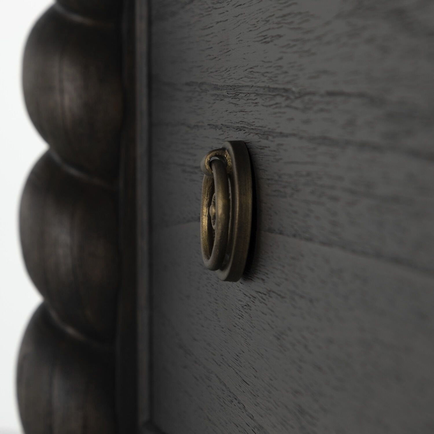 Burkhardt Cerused White / Dark Antique Bronze Chest