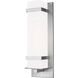 Alban 1 Light 24.63 inch Satin Aluminum Outdoor Wall Lantern, Large