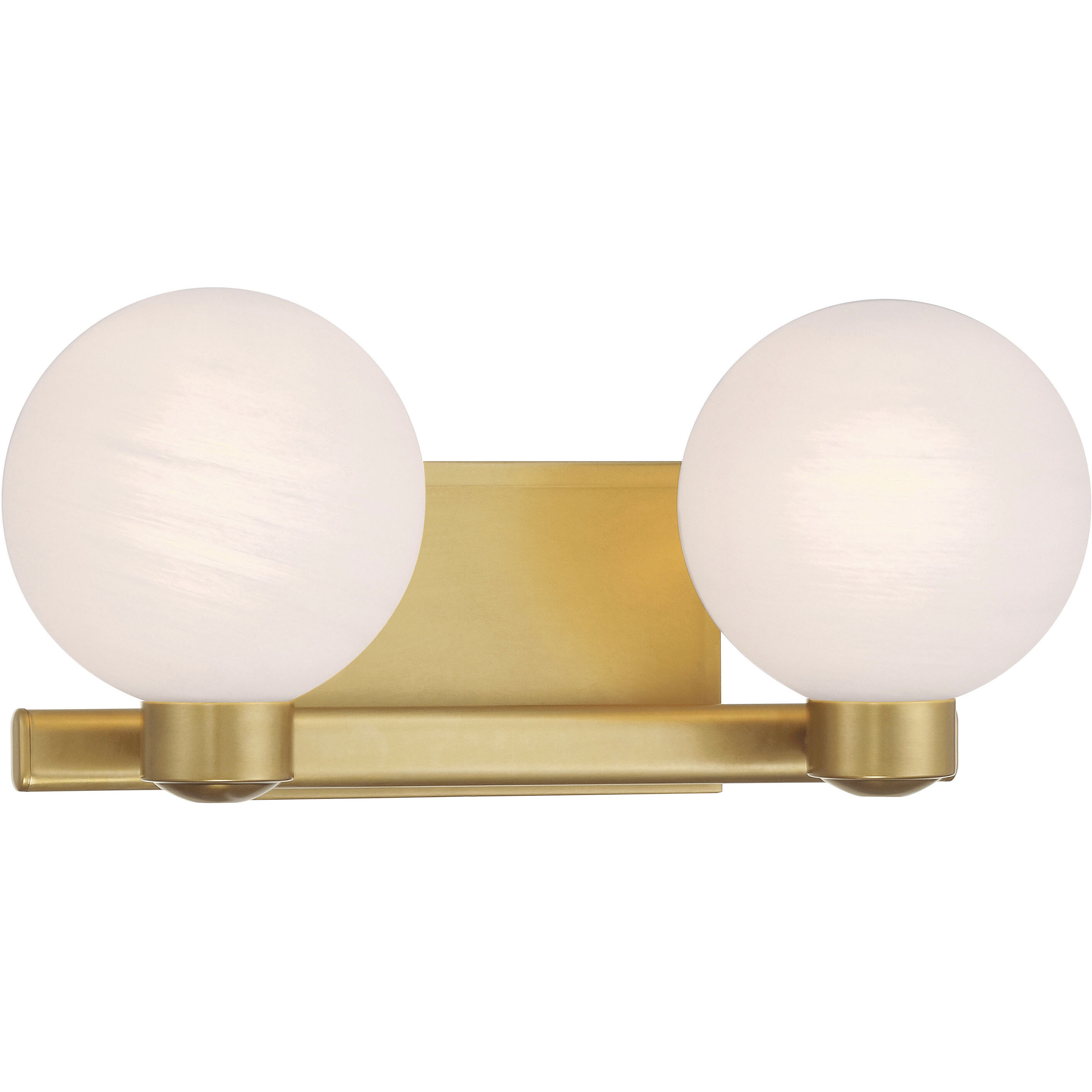 Mooncrest 2 Light 16 inch Legacy Brass Vanity Light Wall Light