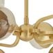 Hadly 16 Light 52 inch Antique Brass Chandelier Ceiling Light