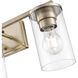 Verlana 3 Light 22 inch Modern Gold Bathroom Vanity Light Wall Light
