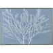 Kailani Blue/White/Gold Wall Art