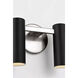 Zentro 4 Light 24 inch Brushed Nickel Vanity Light Wall Light in Incandescent